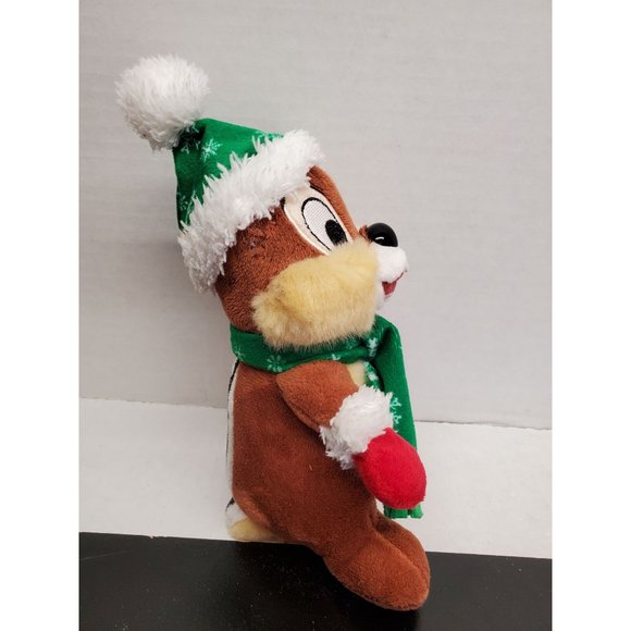 Disney Parks Chip 8 Inch Plush wearing Winter Wear - Chip & Dale - Picture 4 of 8